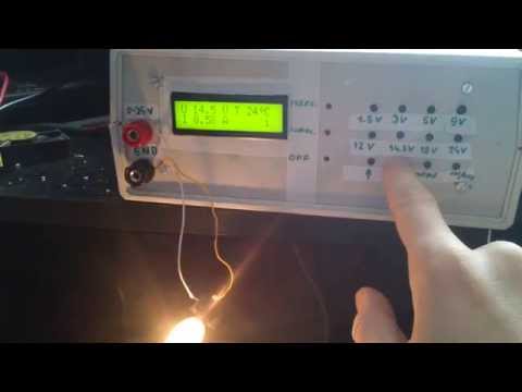 AVT 5161 Zasilacz sterowany cyfrowo 0-24V 0-5A