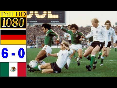 Germany 6-0 Mexico world cup 1978 | Full highlight | 1080p HD
