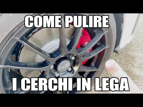 PULIRE I CERCHI IN LEGA DEL AUTO E PROTEGGERLI DALLO SPORCO ( ENG SUB)