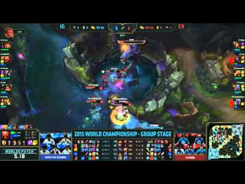 IG vs C9 - The Baron Fight Slaughter