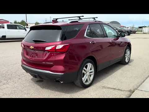 2019 Chevrolet Equinox AWD 4dr Premier w/2LZ in Red for sale at Bannister Chevrolet Buick GMC Ltd Edson in Edson, AB