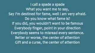 Center Of Attention By Wale W/ Lyrics !!