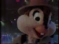 Disney On Ice Chip N Dale Rescue Rangers Milwaukee 1991