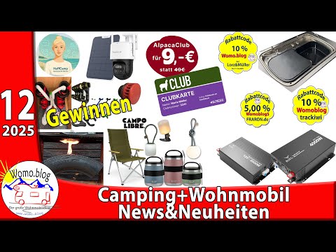 Camping und Wohnmobil News&Neuheiten 12/2025