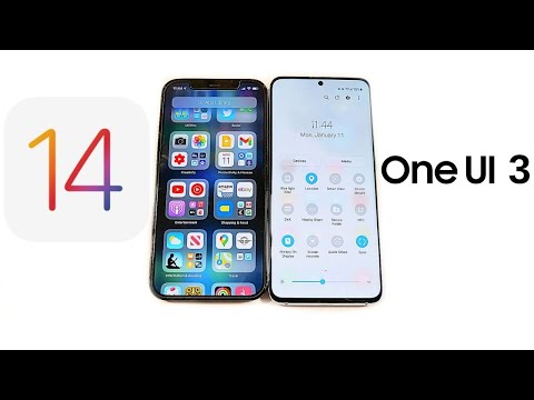 iOS 14 vs One UI 3.0!