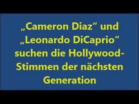 ZEITPUNKT zu Gast bei „Cameron Diaz" und „Leonardo DiCaprio"