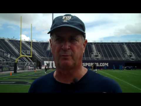 Ron Turner Post-Practice (8/9)