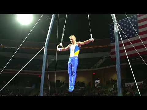 Petro Pakhniuk (UKR) - Still Rings - 2018 American Cup