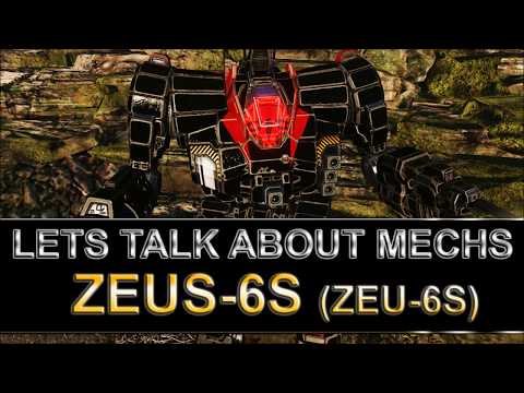 Lets talk about mechs: Zeus 6S (ZEU-6S) the agile giant!| Mechwarrior Online gameplay & tips