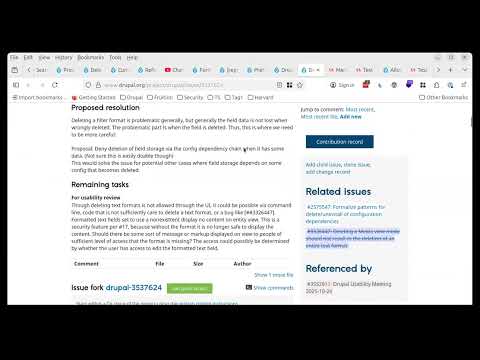 Drupal Usability Meeting - 2025-10-31
