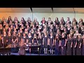 Weber School District Girls Treble Choirs “Shepherds Pipe Carol” and “Raagi”. November 21, 2023