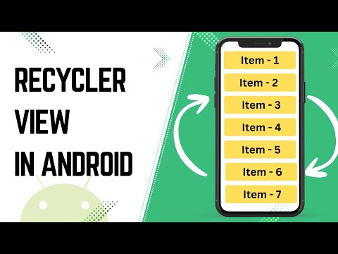 RecyclerView Android Studio Tutorial