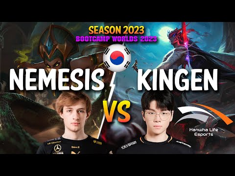 Nemesis vs HLE Kingen - Nemesis CASSIOPEIA vs Kingen YONE Mid - Patch 13.21 KR Ranked
