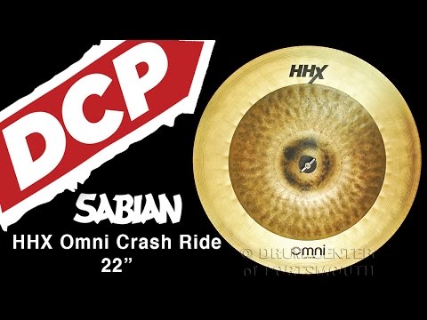 Sabian HHX Omni Crash Ride Cymbal 22"