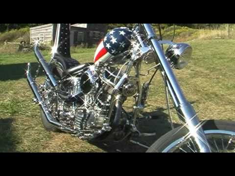 Captain America and Billy Bike choppers