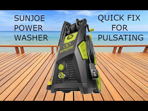 SUNJOE Pressure Washer Quick Fix