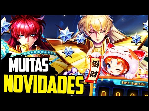 DE ZERO A.. 1º SEMANA JUNTANDO GEMAS *F2P* E GATINHO | Saint Seiya Awakening
