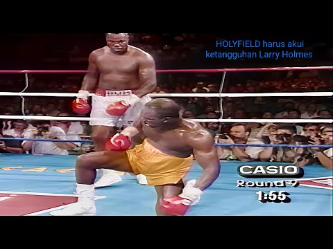 Evander Holyfield's HEAVY FIGHT, (against Larry Holmes)
