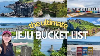 Top 22 Places to Visit in Jeju Island, Korea by Area 🇰🇷 Beaches, Waterfalls, Hallasan (by bus)