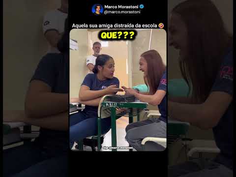 Quando a aluna é distraida🤣#motivação #inspiração #felicidade #divertido #escola #professor
