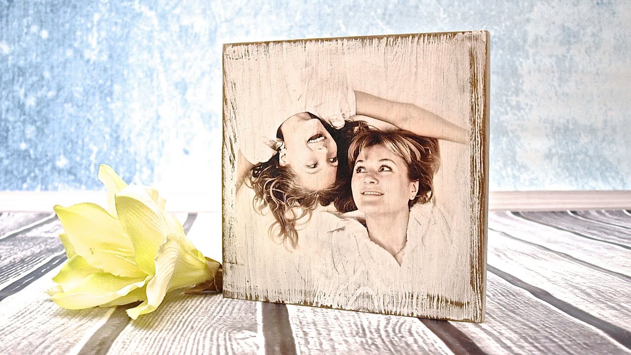 Decoupage krok po kroku - zdjęcie na desce