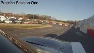 preview picture of video 'Limited Late Models Practice Session One At Hickory Motor Speedway 3/6/15'