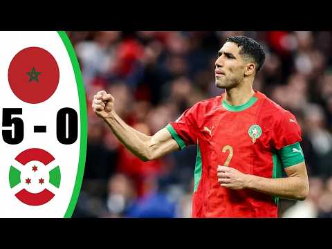 Morocco 5-0 Burundi