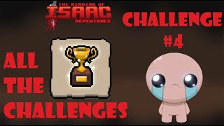 all the challenges #4 (the binding of isaac repentance)