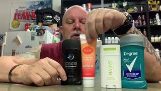 Deodorant Review . AXE , Degree,  Lume , Native
