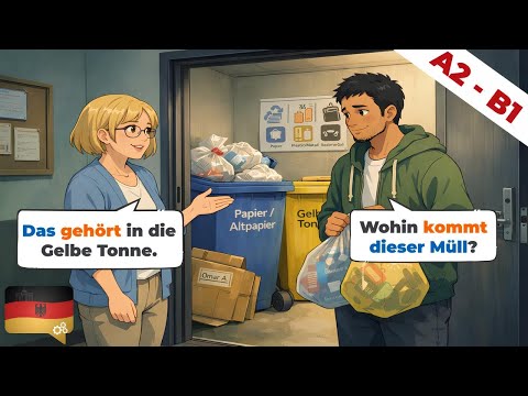 Deutsch Dialogen (A2-B1) | Deutsch lernen durch Hören | Alltag Deutsch mit Geschichten