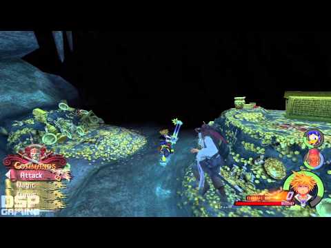 Kingdom Hearts 2 Final Mix HD playthrough pt58 - Showdown! Barbosa Boss Time
