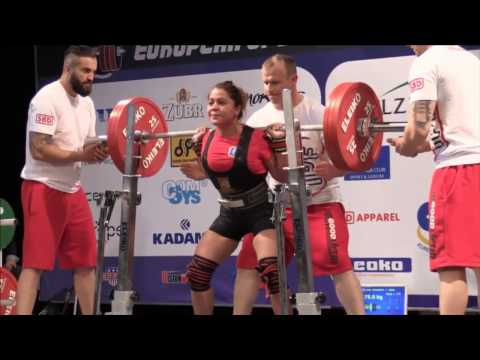 Women, 63 & 72 kg - European Open Powerlifting Championships 2016