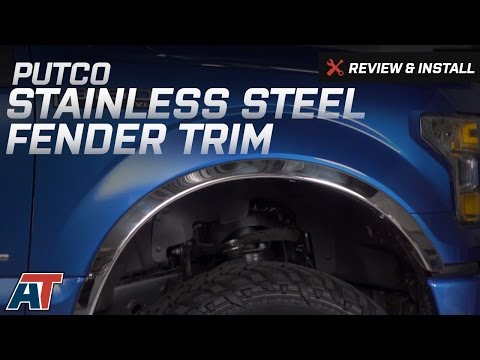 2015-2017 F150 Putco Stainless Steel Fender Trim Review & Install