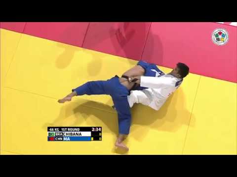 Duanbin Ma vs Charles Chibana World Judo Championships 2015 - Astana