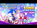 Sonic Dream Team 100 Full Game Walkthrough No Damage