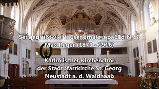 Sei gegrüßt viel tausendmale (Max Reger) - Kirchenchor St. Georg