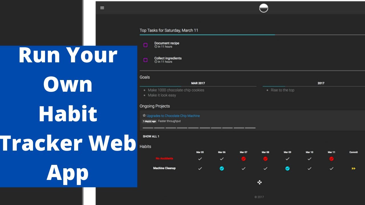 Using a Habit Tracker to Run Everyday | With a React Web App