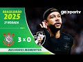 CORINTHIANS 3 X 0 VASCO MELHORES MOMENTOS 2ª RODADA DO BRASILEIRÃO 2025 Ge Globo