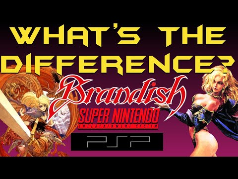 What's the Difference? - Brandish - SNES vs PSP