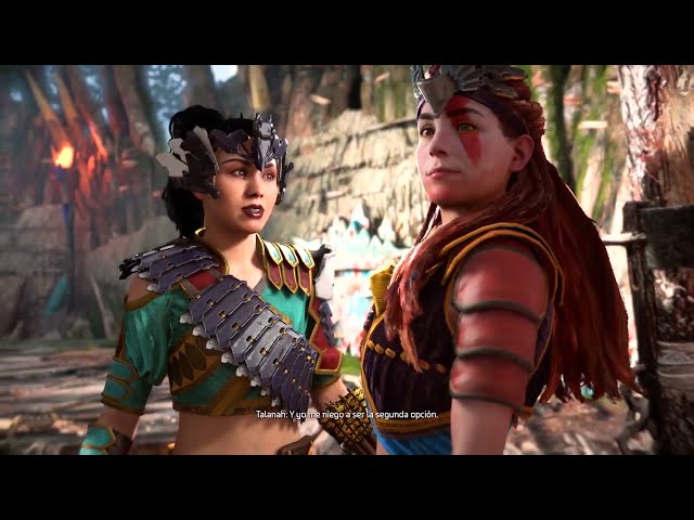 Vídeo relacionado con Horizon Zero Dawn Aloy and Talanah Khane Padish Portrait Camiseta