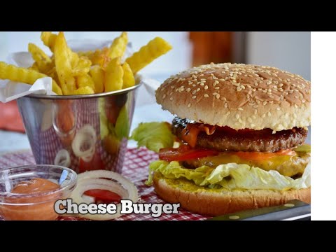 How to make a Cheese Burger. Master the Art of Homemade Cheese Burger