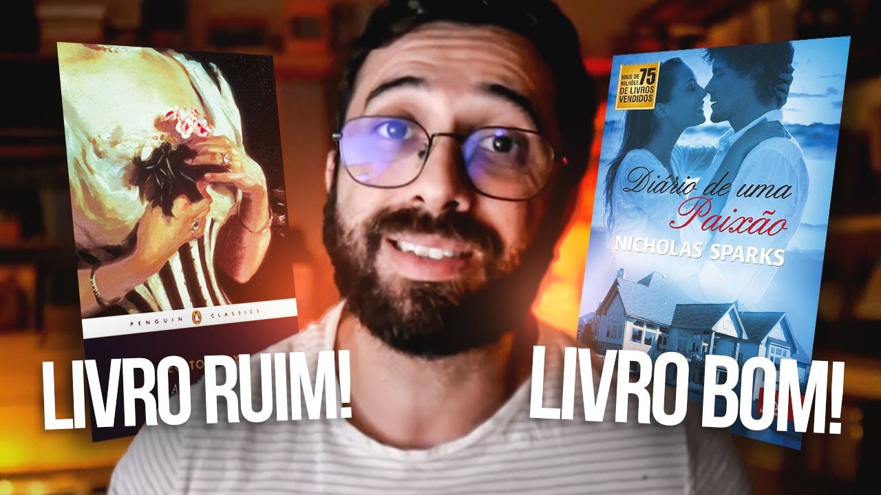 Qual é a diferença entre um livro BOM e um livro RUIM? (mostrando na prática)