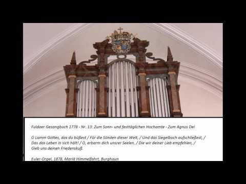 Fuldaer Gesangbuch 1778 (Nr. 13h) - O Lamm Gottes, das du büßest