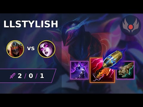 [ LLStylish ] Zed MID vs Morgana | NA GRANDMASTER | LOL Season 2024