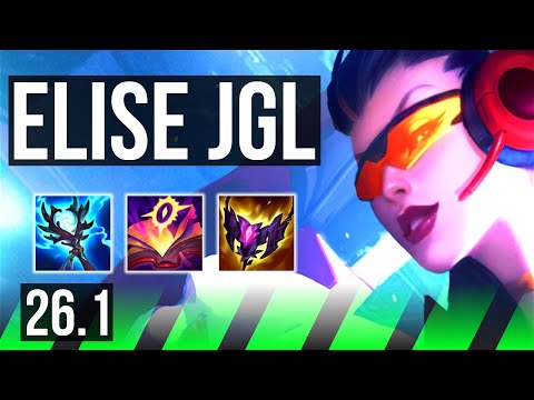 ELISE vs VIEGO (JGL) | Perfect KDA: 17/0/4 | EUW Master | 26.1