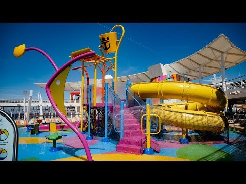 Splashaway Bay Aqua Park onboard Symphony of the Seas Cruise Ship