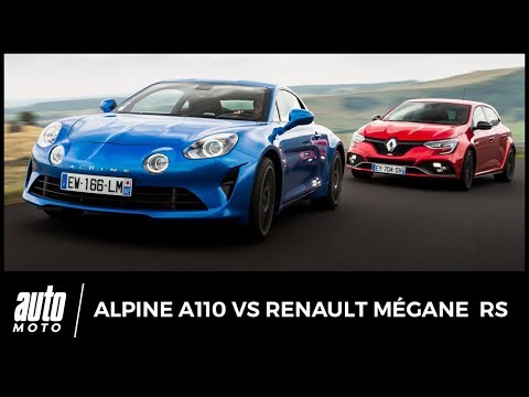 Alpine A110 vs Renault Mégane RS - COMPARATIF : roulez jeunesse