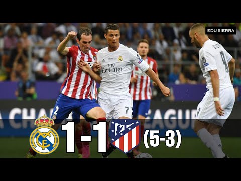 Real Madrid vs Atlético de Madrid, (5-3) Final "UCL", La "Undecima" (28/05/2016)