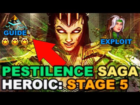 Exploit Rogue Passive to WIN | Easy F2P 3 Stars Heroic Pestilence Saga | MSF