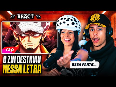 7 MINUTOZ: Rap do Law (One Piece) - CIRURGIÃO DA MORTE | NERD HITS | [Casal Jounin React] 🔥